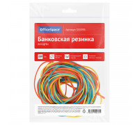 Банковская резинка 200г OfficeSpace, диаметр 60мм, ассорти