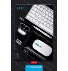 Блокнот А5 48л. ХАТ "Office Style"  клетка,на скобе