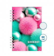 Блокнот ПС 80л. "Милота 1" А6 спираль