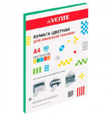 Бумага А4 д/офисной техники deVENTE 50л. интенсив зелёный 80г/м2