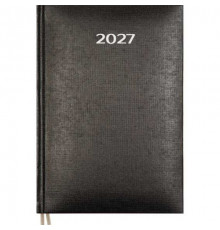Ежедневник 2027г. А5 168л. ATTOMEX тв.обл. "Lancaster" чёрный