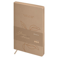 Ежедневник недатированный, А5, 136л., кожзам, Greenwich Line "Your choice. Beige"
