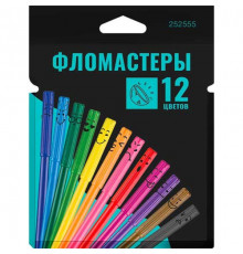Фломастеры 12цв. КОКОС ERGO Light