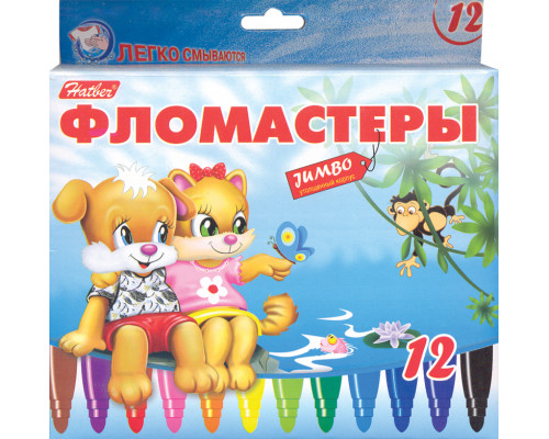 Фломастеры 18цв. deVENTE "Amai Menoko"