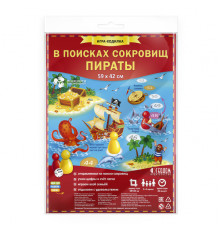 Игра-ходилка настольная ГЕОДОМ "В поисках сокровищ", с фишками