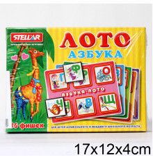 Игра настольная "ЛОТО АЗБУКА"