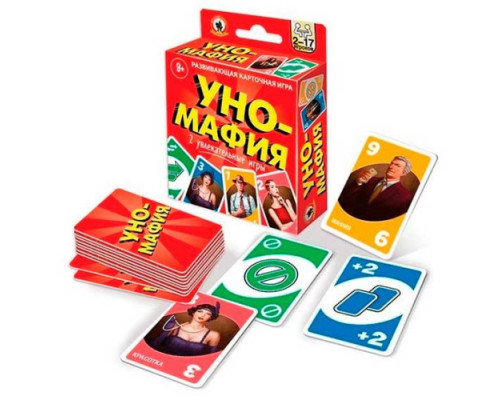 Игра настольная РС "Уно-мафия"
