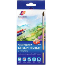 Карандаши аквар. 12цв. ЛУЧ "Классика цвета"