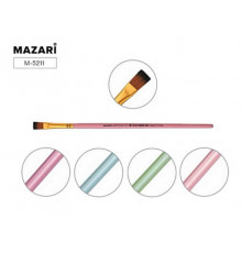 Кисть синтетика № 3 плоская MAZARI