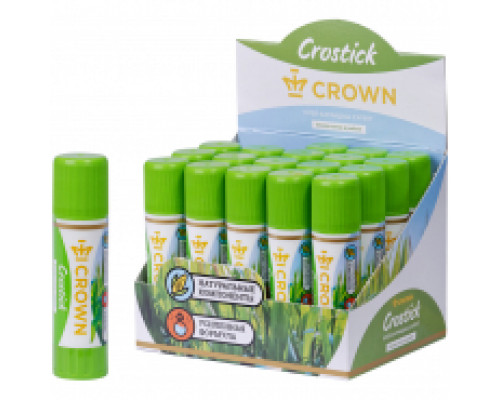 Клей-карандаш Crown "Expert", 35г