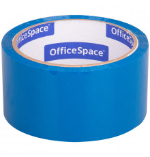 Клейкая лента упаковочная OfficeSpace, 48мм*40м, 45мкм, синяя