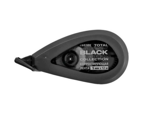 Коррект. лента deVENTE 5мм*12м "Total black" чёрный