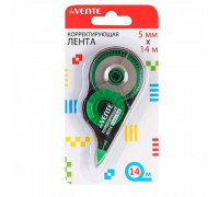Коррект. лента deVENTE 5мм*14м, чёрно-зелён.