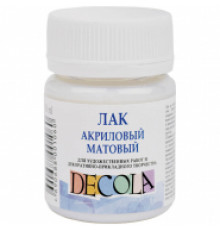 Лак акриловый матовый Decola, 50мл.