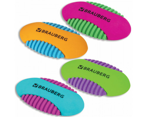 Ластик BRAUBERG "Mix S"