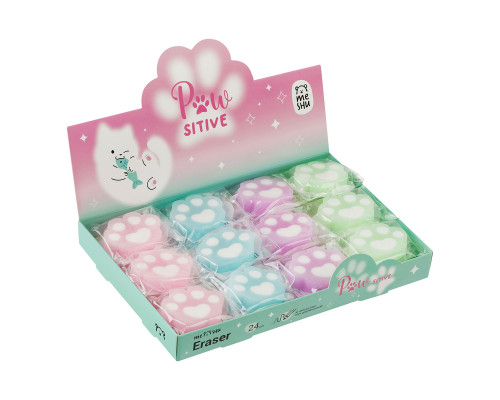 Ластик MESHU "Cute Paw", фигурный