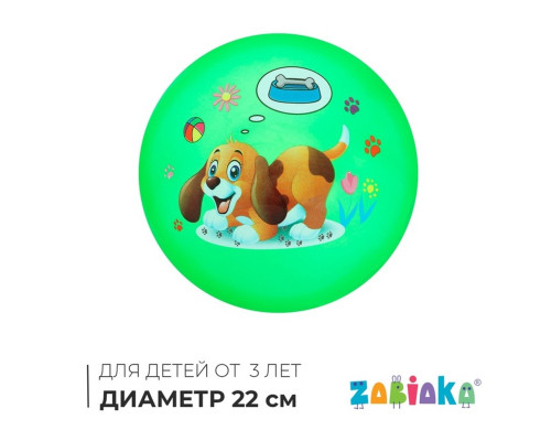 Мячик десткий 21 см.