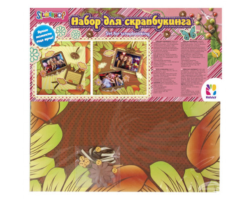 Набор д/творчества,скрапбукинг (2 шт. 30,5*30,5 см) декор HOBBY