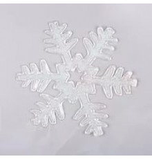 Наклейка "Снежинка" новогодняя декорация 20*20см.