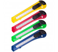 Нож канц. 18 мм,в пакетике  OfficeSpase