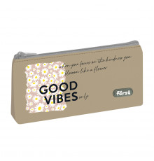 Пенал мягкий 1 отделение, 225*120*35 Först "Good vibes"