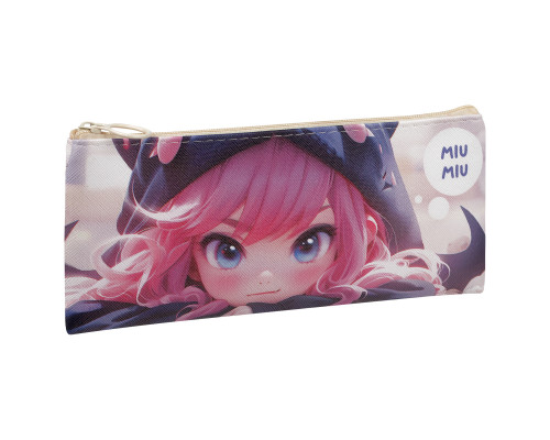 Пенал мягкий 200*100 MESHU "Miu Miu", искусственная кожа