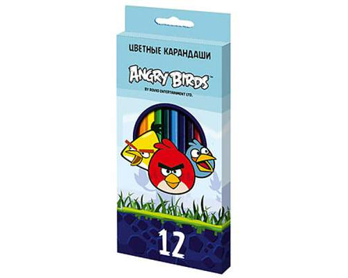 Пенал-тубус с цветными карандашами 6цв.