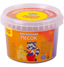 Песок кинетический "Хлопковый" 3цв.