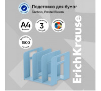 Подставка для бумаг, пластиковая ErichKrause Techno, Manga, голубой