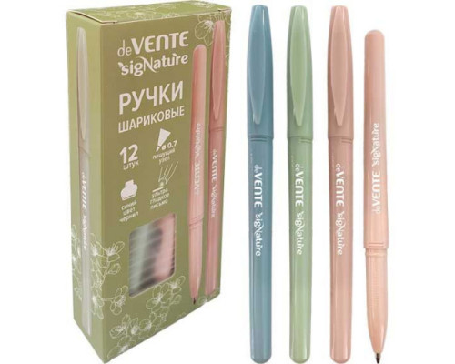Ручка масл. шар. deVENTE "sigNATURE" синяя,0,7мм