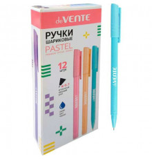 Ручка шар. deVENTE "Triolino Pastel" синяя,0,7мм