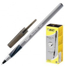 Ручка шарик. BIC черная 0,7мм., грипп