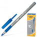 Ручка шарик BIC синяя 0,35мм, корпус серый 