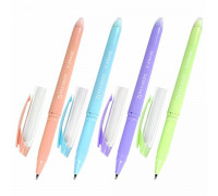 Ручка стираемая гелевая с грипом BRAUBERG X-ERASE PASTEL, СИНЯЯ, узел 0,7 мм