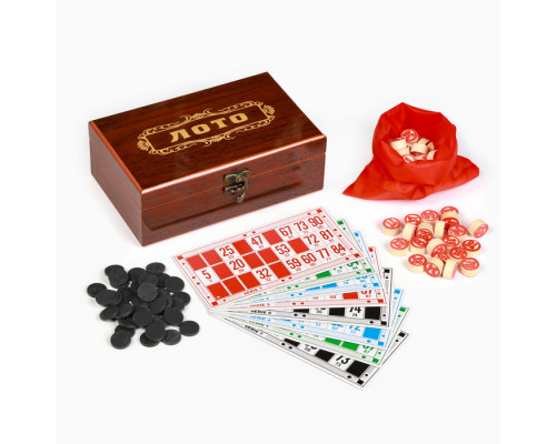 Русское лото, настольная игра «Подарочное», 12.5×20 см
