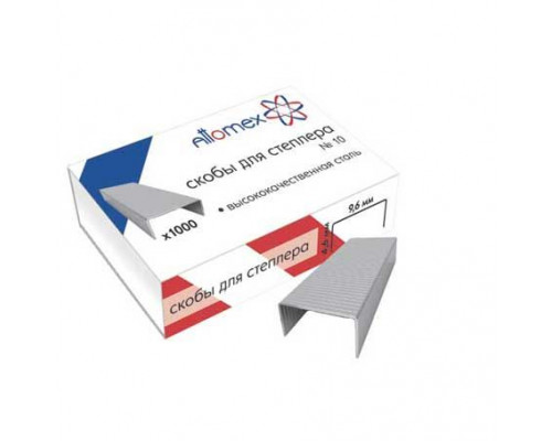 Скобы №10 ATTOMEX 1000шт