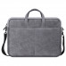 Сумка для ноутбука 15.6" Defender Solid, полиуретан, серый, карман