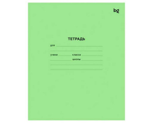 Тетрадь 24л. (линейка) КПК "Зелёная" 